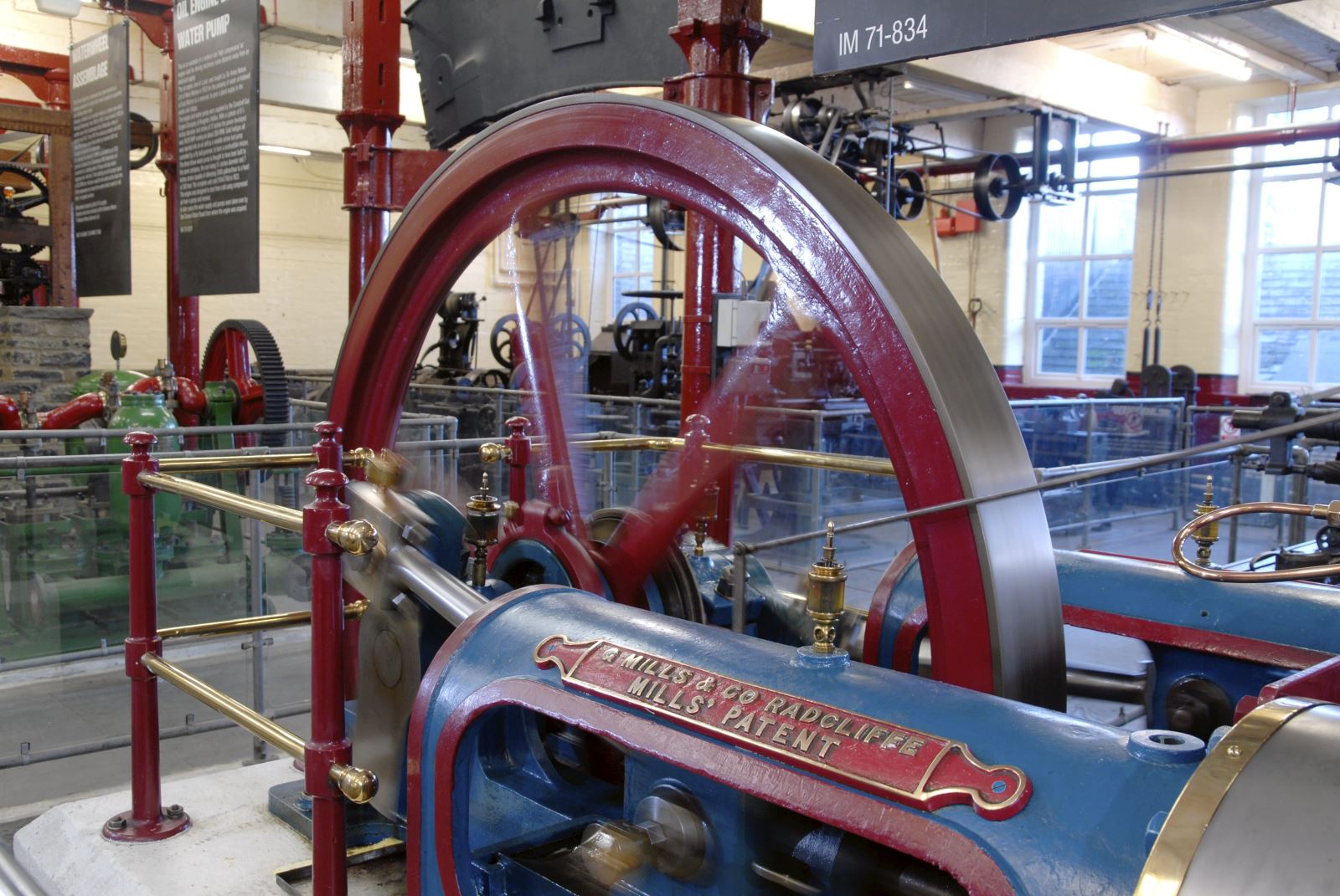 Steam Pump at the Bradford Industrial Museum